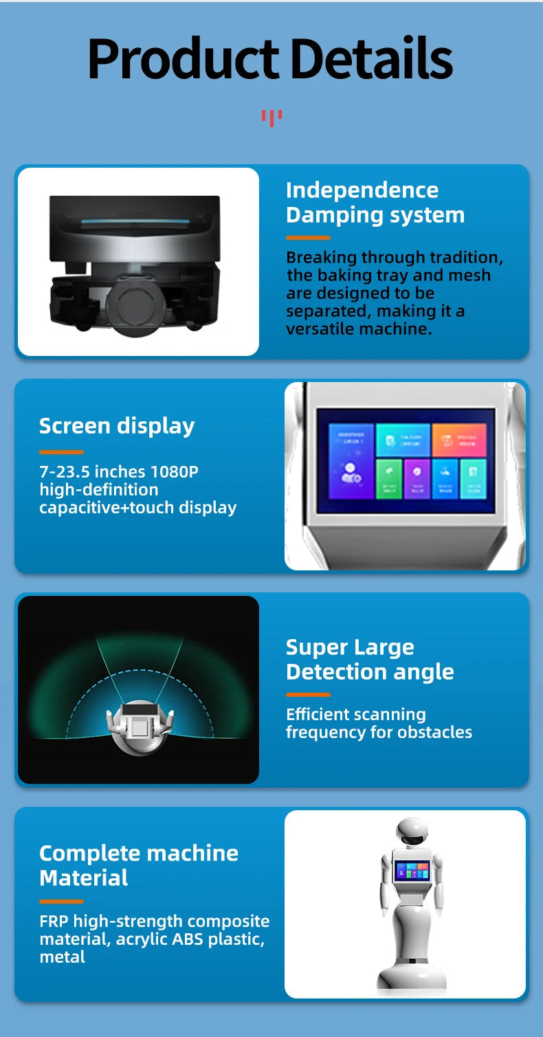 Bionic Humanoid Robot, Real Robot, Beauty Robot, Emotional Exchange and Life Interaction, Welcome Reception Robot Ai-TechWorld 