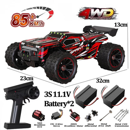 9522PRO 85KM/H High-speed RC Car Brushless Four-wheel Drive Off-road Drift 1:16 Professional Racing Car 9522 50KM/H Boy's Toy Ai-TechWorld 