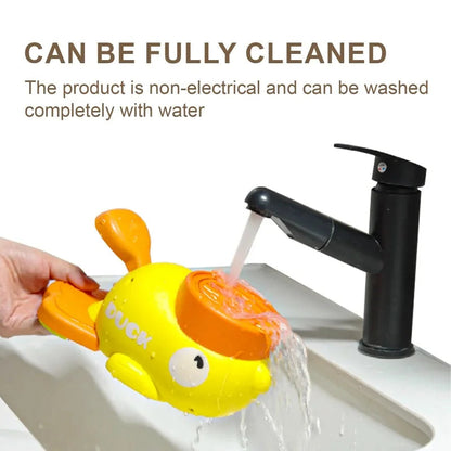 2-in-1 Interactive Dog Toy Pet Automatic Food Treat Dispenser Cartoon Duck Design Slow Food Pet Snack Feeder for Dog Training Ai-TechWorld 