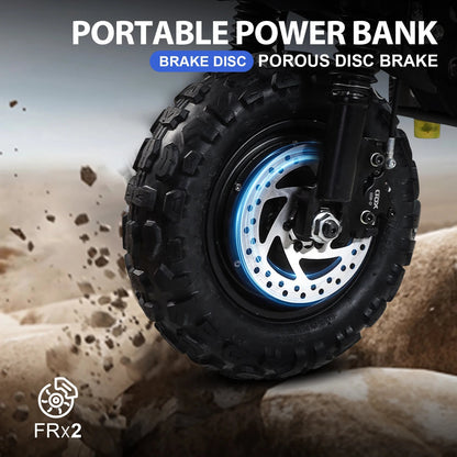 6000W High Power Adult Electric Scooter  Off-Road Commute Foldable 60V 38Ah Large Battery 60 Miles Range 50 Mph Fast E-Scooter Ai-TechWorld 