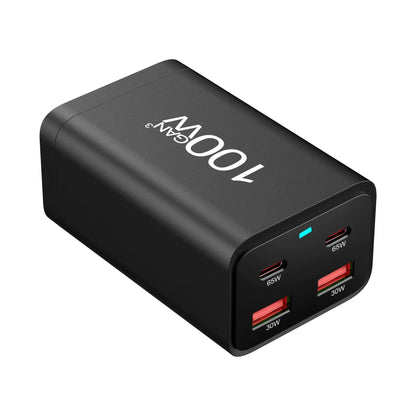 100W GaN Charger 4 Ports USB Type C PD Charger Ai-TechWorld 