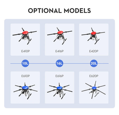 EFT E420P 20L 20kg Agricultural spray frame kit four-axis Folding Quadcopter with Hobbywing X9 plus power system Ai-TechWorld 