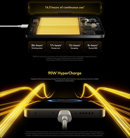 【Brand+】POCO X7 Pro Smartphone Dimensity 8400-Ultra 6000mAh 90W HyperCharge 6.67" AMOLED display NFC Xiaomi HyperOS 2 Ai-TechWorld 