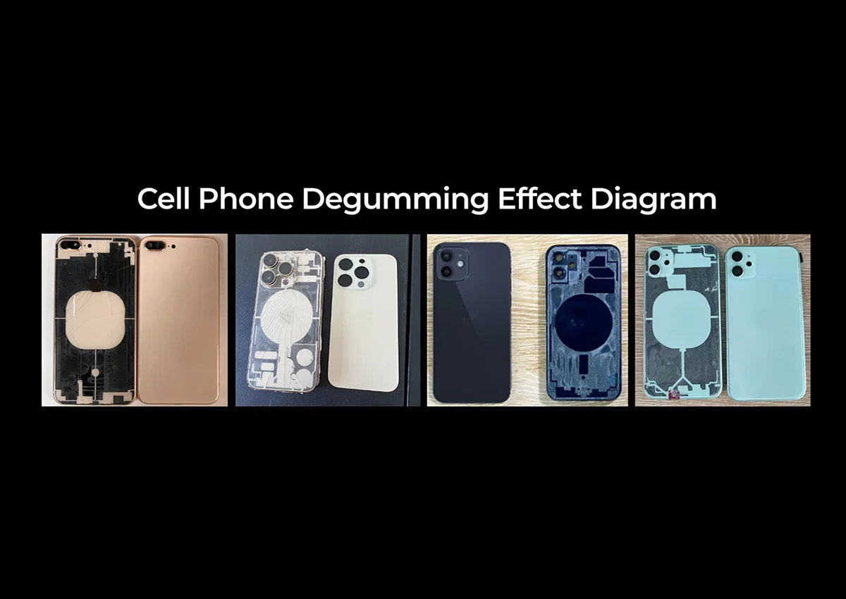 Xwitzeal® V8 Newly Laser Machine for iPhone 8-17 Pro Max Back Glass Repair&Camera Len w/Breaking Pen, Iron Mold,Air Filter, etc Ai-TechWorld 