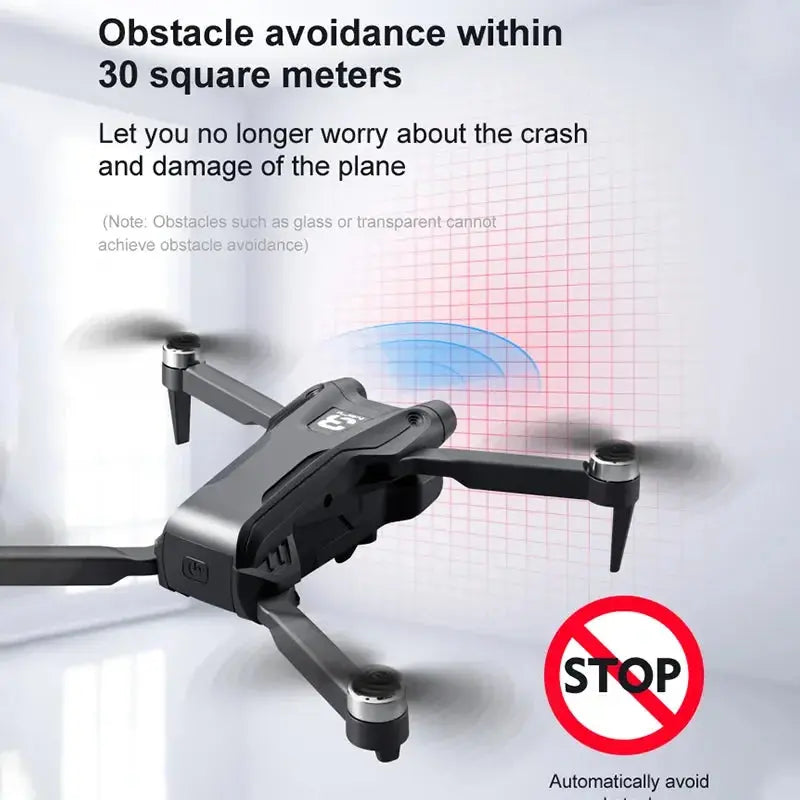 Z908 Pro Max GPS Drone Brushless 8K HD Dual Camera Optical Flow Obstacle Avoidance Foldable Quadcopter RC Distance 9000M Ai-TechWorld 