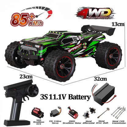 9522PRO 85KM/H High-speed RC Car Brushless Four-wheel Drive Off-road Drift 1:16 Professional Racing Car 9522 50KM/H Boy's Toy Ai-TechWorld 