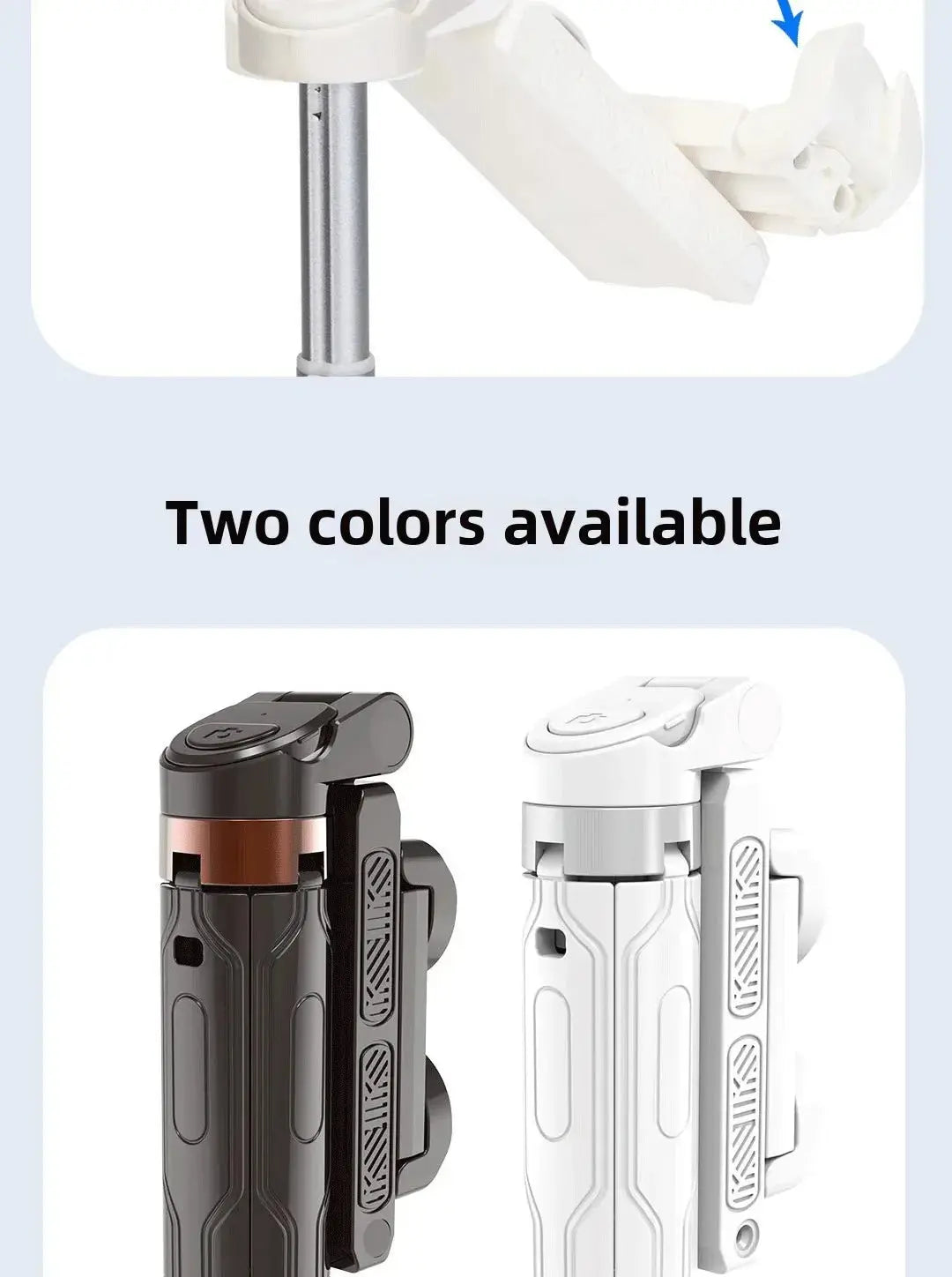 Super Mini Selfie Stick Portable Phone Holder Shooting Aid Versatile Integrated Design Bluetooth Remote For Live Broadcas Ai-TechWorld 