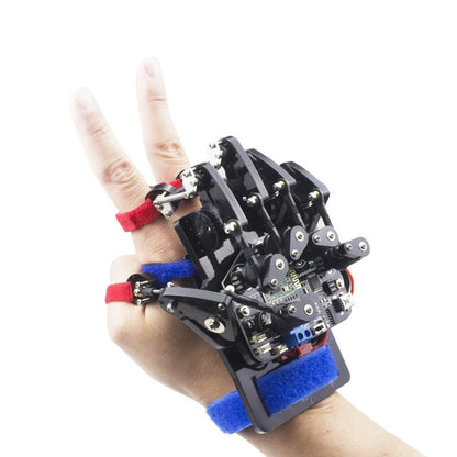 STEM For Arduino STM32 Bionic Robot Palm Hand Manipulator Open Source Code 5 Hands Educational Kit with Ps2/Somatosensory Gloves Ai-TechWorld 
