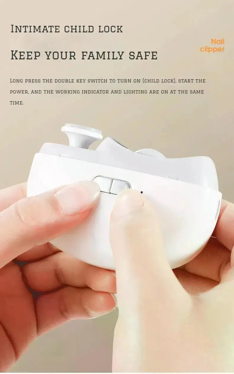1 Pcs Electric Automatic Nail Clipper Manicure Nail Trimmer For Adult Ai-TechWorld 
