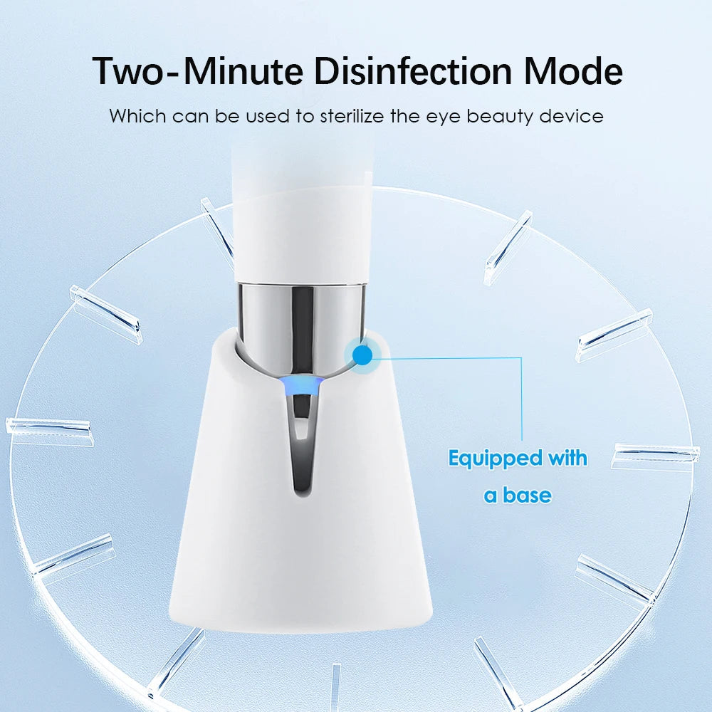 Electric Facial Massager Micro Vibration Eye Beauty Instrument For Relax Eye Dark Circles Eye Bags Puffiness Eye Massage Ai-TechWorld 