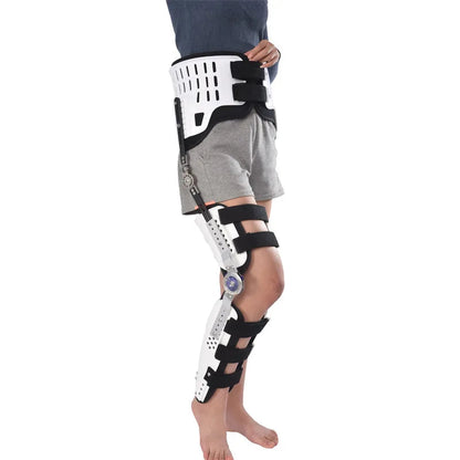 Adult Adjustable Hip, Crotch, Waist, Knee, Ankle and Foot Joint Fixation Brace, High and Low Paraplegic Walking Brace Ai-TechWorld 
