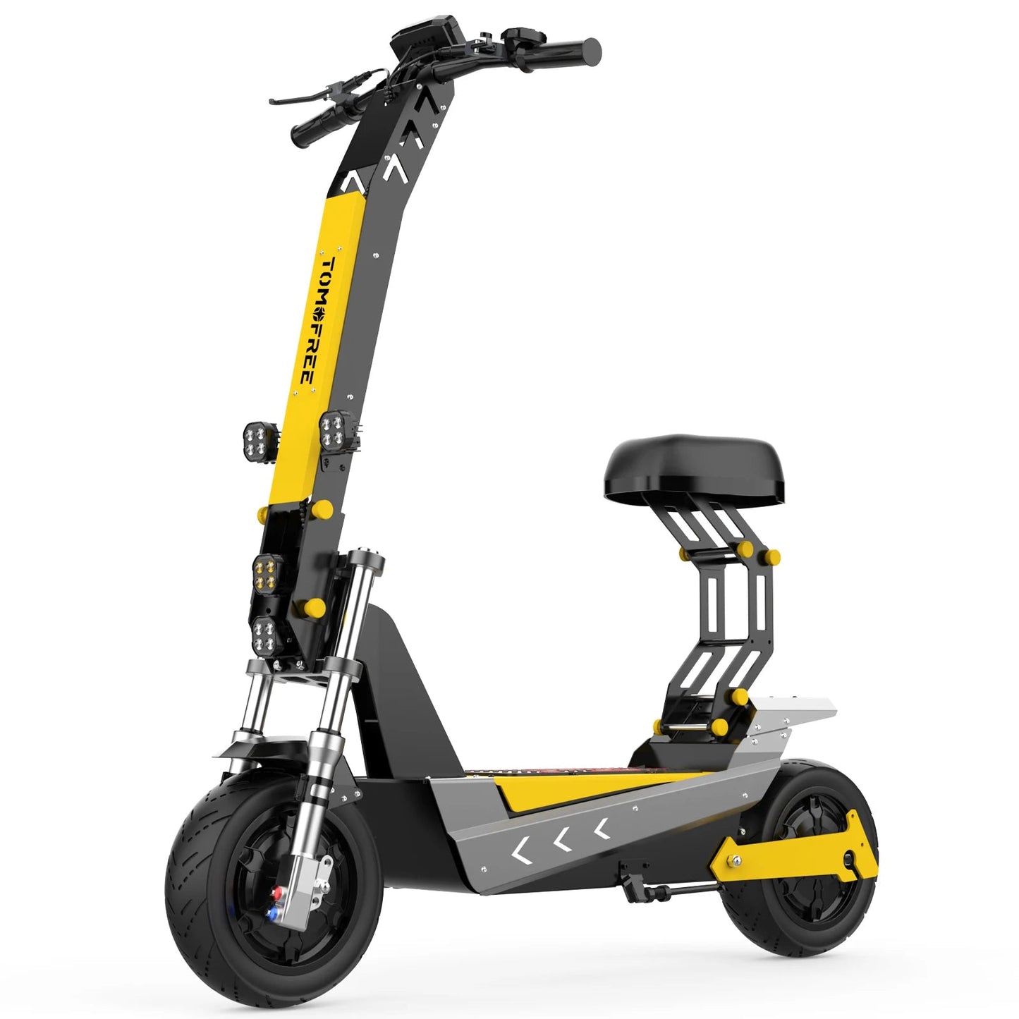 Terrosor 3000Wx2 Adult Electric Scooter Dual Motor Top Speed 50MPH,60V35AH, 11-inch Off-Road Tires Sport Folding EScooter Ai-TechWorld 