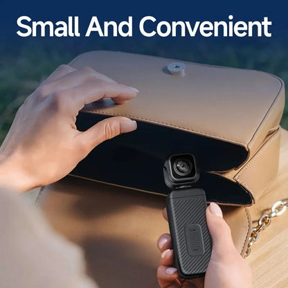 4K Dual lens Pocket Camera WIFI Vlog Camera Outdoor DV 180° Rotatable Anti-shake Bodycam Sports Action Portable Recorder Ai-TechWorld 