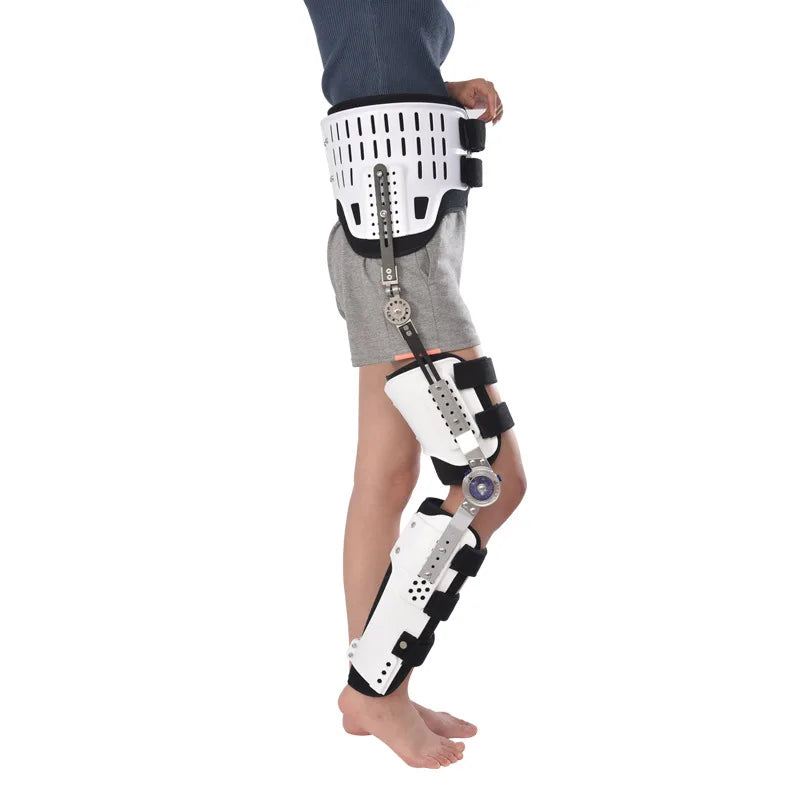 Adult Adjustable Hip, Crotch, Waist, Knee, Ankle and Foot Joint Fixation Brace, High and Low Paraplegic Walking Brace Ai-TechWorld 