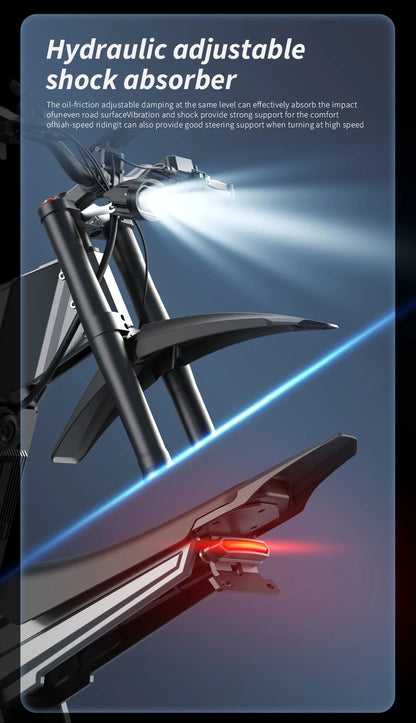 EKXBIKE GTS Electric Motorcycle for Adults 8000W Peak Electric Dirt Bike for Adults with 72V 30AH Battery Ai-TechWorld 