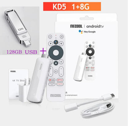 Full HD 4K Android 11 TV Stick Mecool KD5 1GB 8GB Amlogic S805X2 Smart TV Box Dual wifi Quad Core Bluetooth Support Media Player Ai-TechWorld   ai-techworld