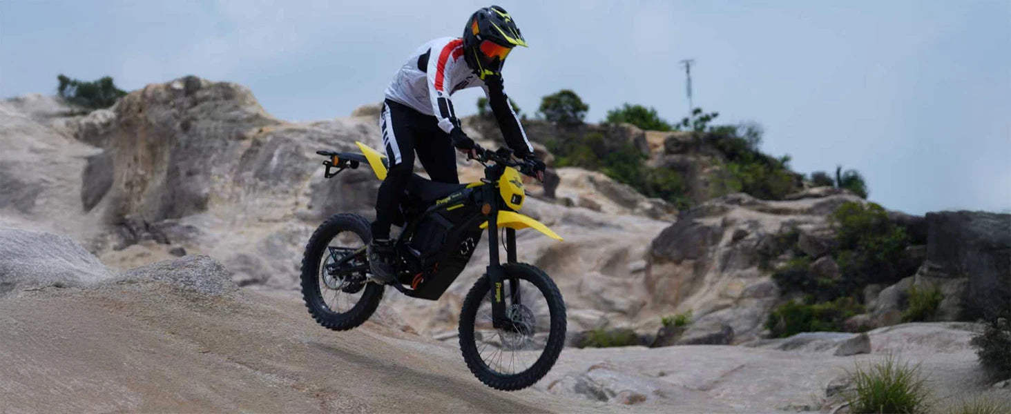 NEW Electric Dirt Bike Mid-Drive Motor 72V/40AH/8000W(Peak) 53MPH Electric Motorcycle Bike 380N.m Fast Charging Off-Road Bike Ai-TechWorld 