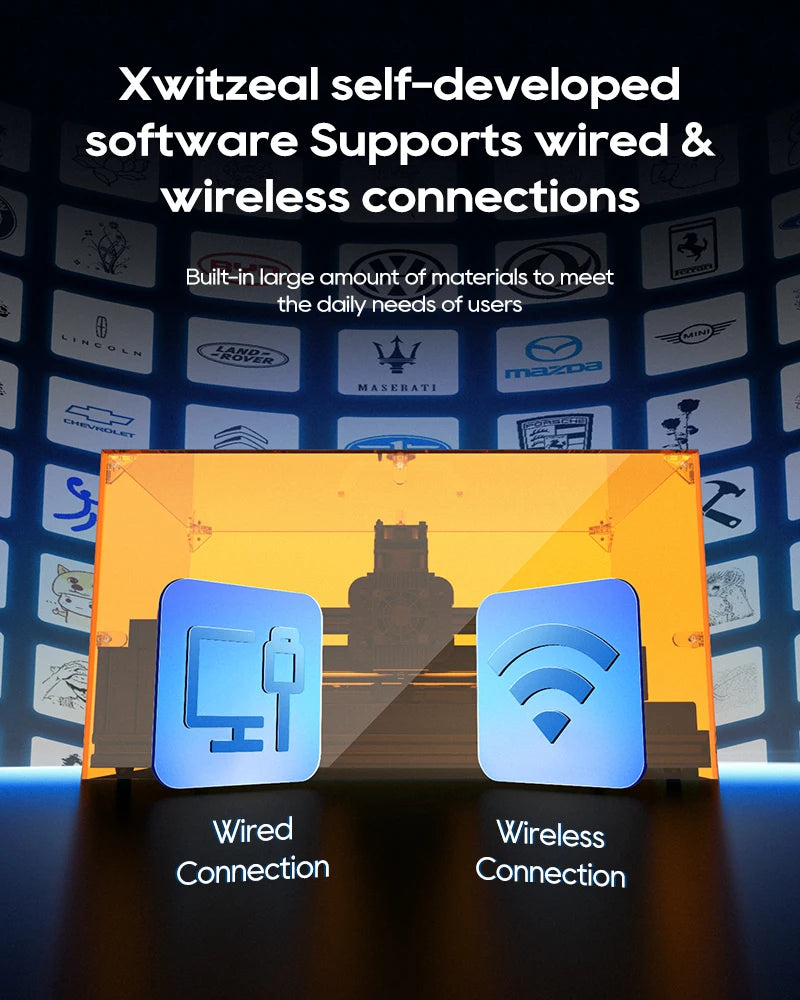 Xwitzeal® V8 Newly Laser Machine for iPhone 8-17 Pro Max Back Glass Repair&Camera Len w/Breaking Pen, Iron Mold,Air Filter, etc Ai-TechWorld 