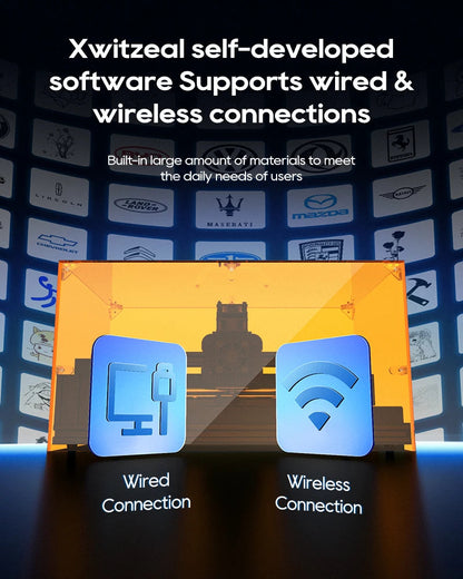 Xwitzeal® V8 Newly Laser Machine for iPhone 8-17 Pro Max Back Glass Repair&Camera Len w/Breaking Pen, Iron Mold,Air Filter, etc Ai-TechWorld 