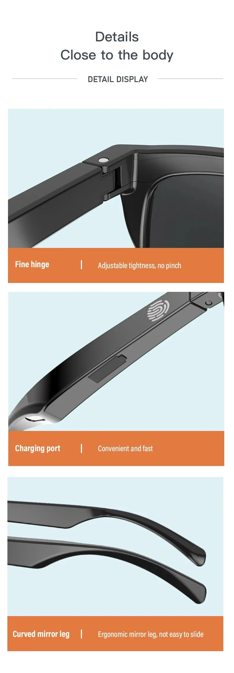 XIAOMI 4K Xiaomi 4K AI Smart Glasses With 100MP Camera Chat GPT Touch Sport Sunglasses Bluetooth Call Video Music Player For Men Ai-TechWorld 