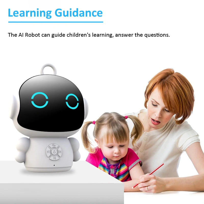 Tuya Smart AI Robot WiFi Early Education Toys for Children Speech Recognition & Voice Interactive Educational Learning Machine Ai-TechWorld 