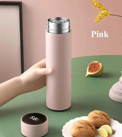 500ML Temperature Display Thermos Cup Stainless Steel Divided Thermos Bottle Outdoor Vacuum Insulated Cup Father's Day Gift Ai-TechWorld 