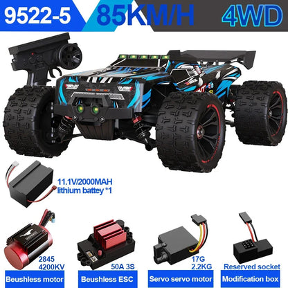 SCY9522PRO 85KM/H High Speed RC Car Brushless 4WD Off-Road Drift Remote Control Car 1:16 Professional Racing Cars SCY9522 50KM/H Ai-TechWorld 