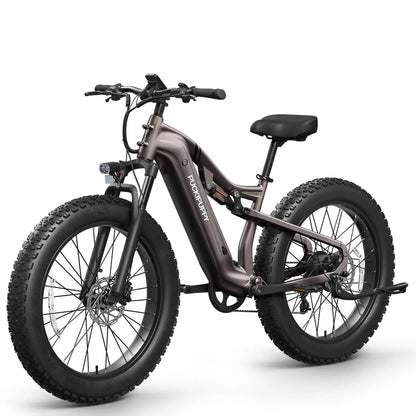 PUCKIPUPPY Labrador pro Electric Bike 1350W Peak 48V 20AH Battery Ebike 26" Fat Tire Electric Mountain Bike 2-Year Warranty Ai-TechWorld 