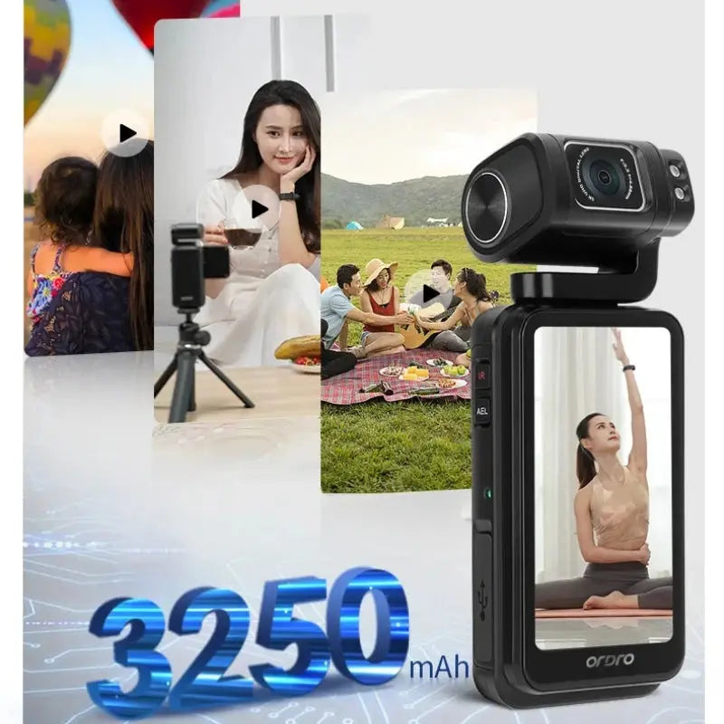 5K 30FPS 4K 60FPS Digital Video Camera, 3.5" Touch Screen,Vlogging Ai-TechWorld 