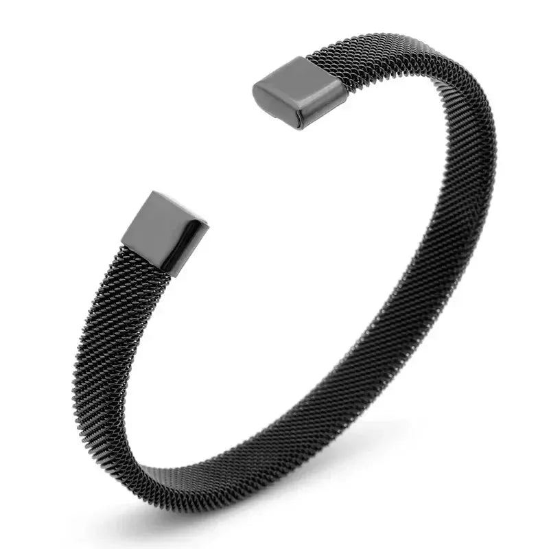 Retro Tibetan Six-Character Mantra Bracelet Scripture Lotus Opening Silver Plated Bracelet Twisted Line Men\\\'s Cuff Bracelet Ai-TechWorld 