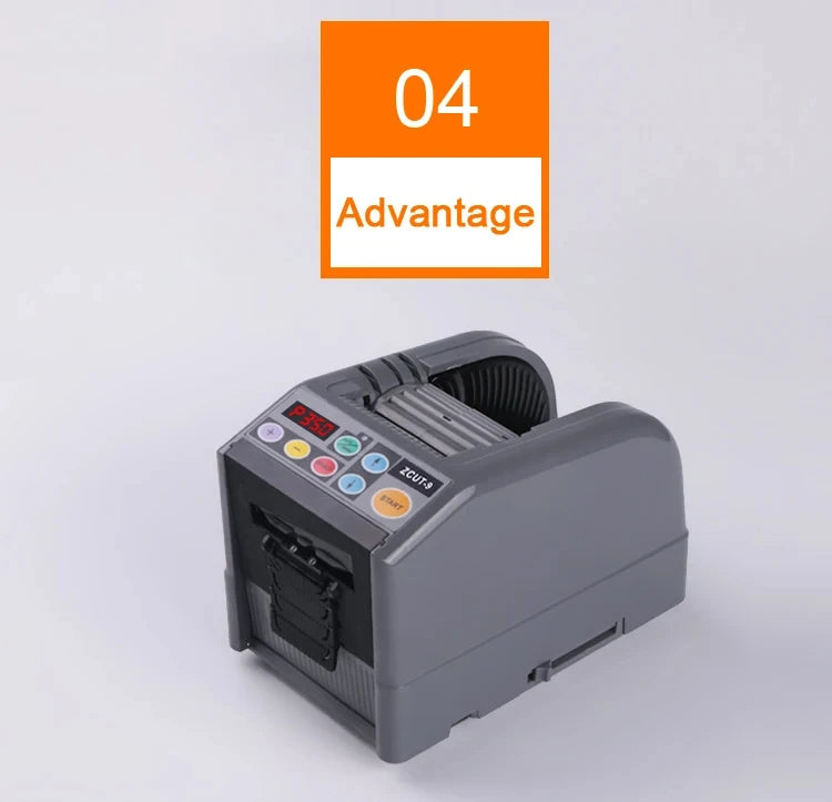 ZCUT-9 Automatic Adhesive Tape Machine Auto 6-60mm Tape Cutter Packaging Cutting Machine Electric 110V 220V Tools for Factory Ai-TechWorld 