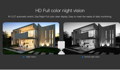 WIFI Survalance Camera 3MP Security Protection Outdoor IP Camera Smart Home Night Vision Video Recorder Battery Powered Ai-TechWorld 