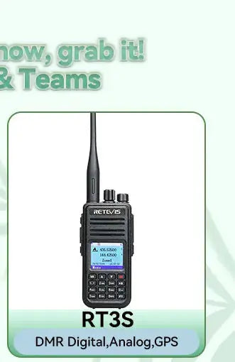 Retevis RT86 10W Walkie Talkie Professional Two Way Radio Long Range Walkie Talkie UHF Communication radio for Outdoor Business Ai-TechWorld 