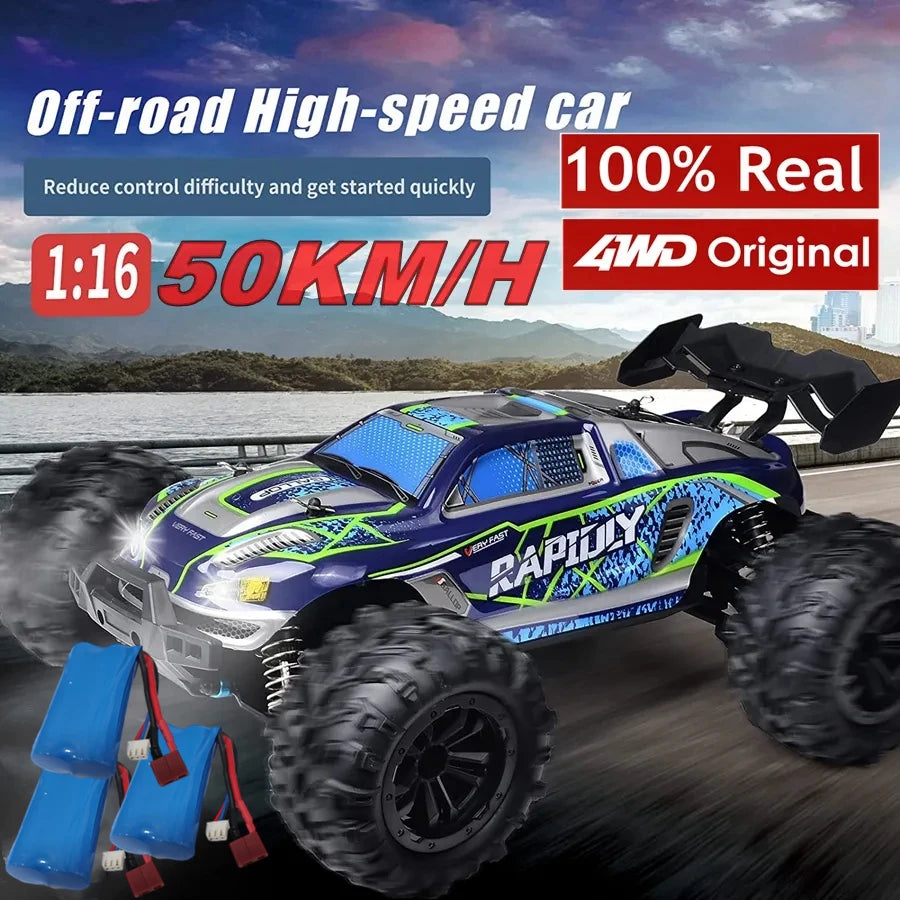 4WD Remote Control Car Off Road 4x4 RC High Speed Buggy Truck Super Brushless 50 or 80KM/H Fast Drift Racing Toy Kids Adults Ai-TechWorld 