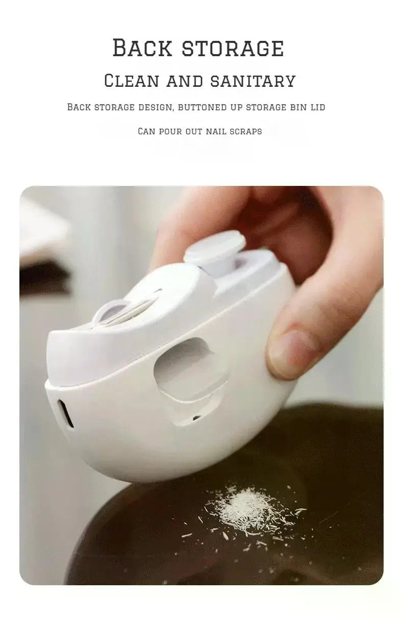 1 Pcs Electric Automatic Nail Clipper Manicure Nail Trimmer For Adult Ai-TechWorld 