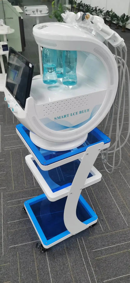 Smart Ice Blue Plus 7 in 1 Oxygen Hydro dermabrasion Bubble Machine Professional Face Hydra Machine rf Lifting ultrason machine Ai-TechWorld 