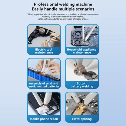 AWithZ UF20B Spot Welder Super Farad Capacitor Spot Welding Machine 18650 Lithium Battery DIY Nickel Sheet Welding Machine EU Ai-TechWorld 