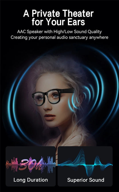 Xiaomi Smart Glasses AI 8K HD Recording Videos Photo Recognition Answer Translation Music Player Multifunction Anti-UV Lenses Ai-TechWorld 