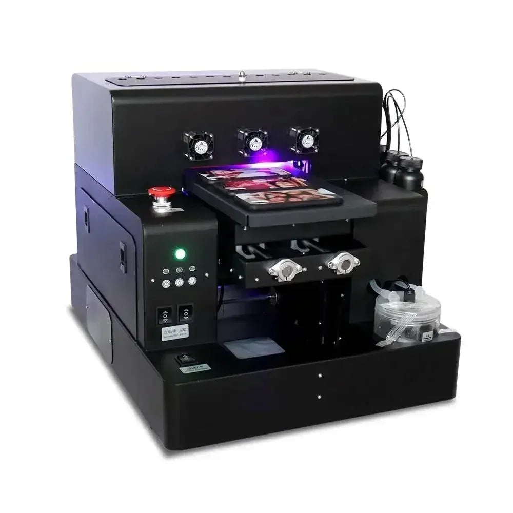 Sihao DIY A4 UV Printer Upgrade Flatbed UV Flatbed Printing Machine With ACRO RIP Software For Phone Case Metal Glass Wood Ai-TechWorld   ai-techworld