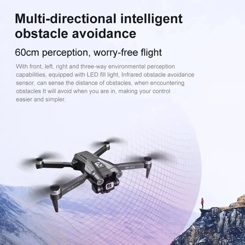 Z908 Pro Max GPS Drone Brushless 8K HD Dual Camera Optical Flow Obstacle Avoidance Foldable Quadcopter RC Distance 9000M Ai-TechWorld 