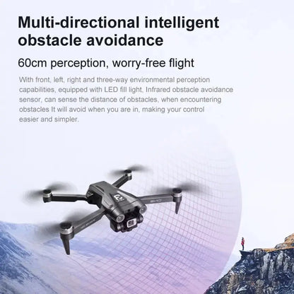 Z908 Pro Max GPS Drone Brushless 8K HD Dual Camera Optical Flow Obstacle Avoidance Foldable Quadcopter RC Distance 9000M Ai-TechWorld 