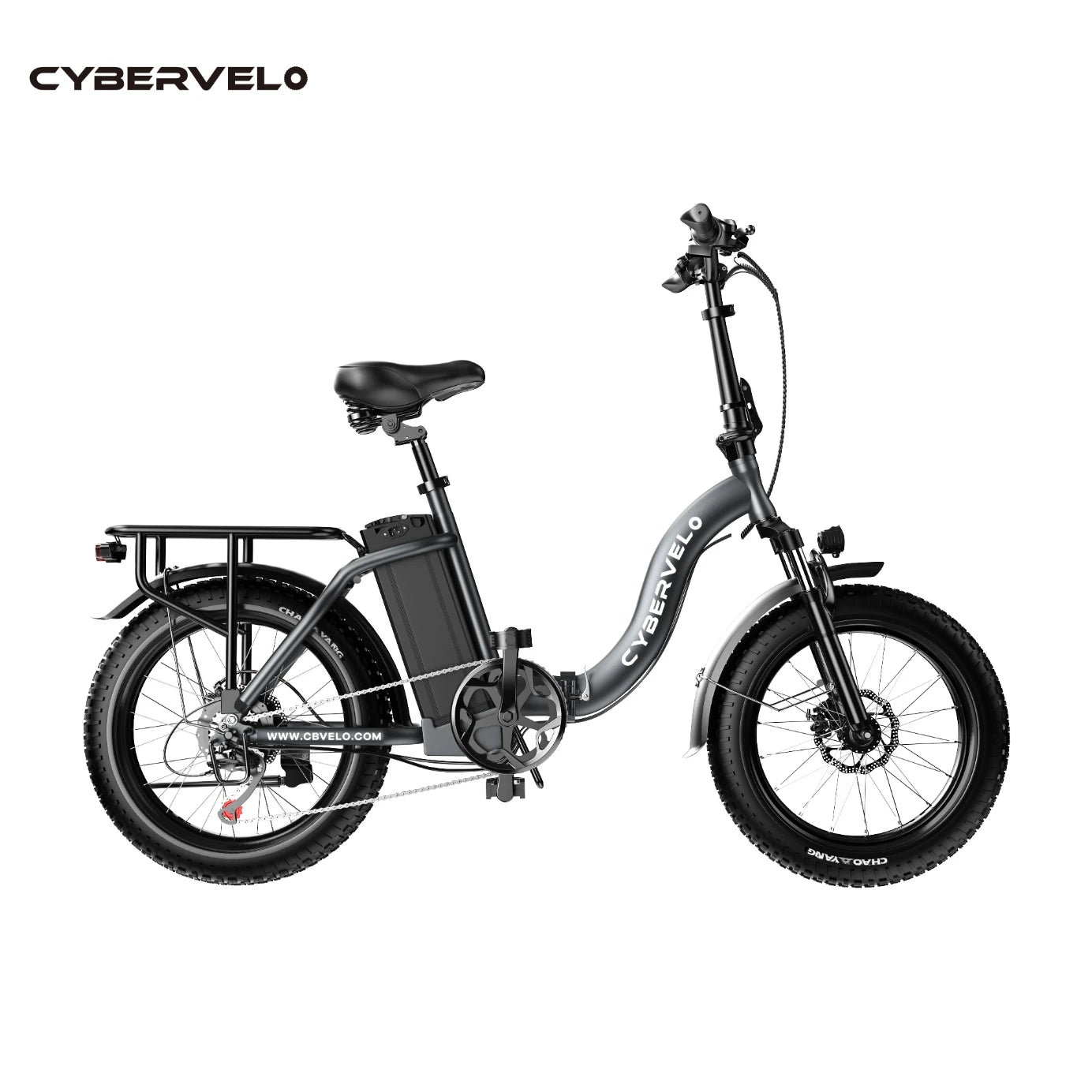 1000W Folding Electric Bike,48V 20.8AH Removable Battery EBike,30+MPH,80 Miles Max Range Electric Bike for Adults, 20" Fat Tire Ai-TechWorld 