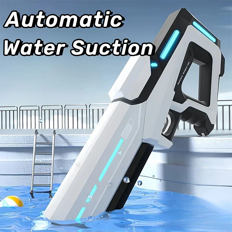 Electric Automatic Water Storage Gun Toys Portable Children Summer Beach Outdoor Fight Fantasy Spray Gun Toys Boy Kid Adult Game Ai-TechWorld 