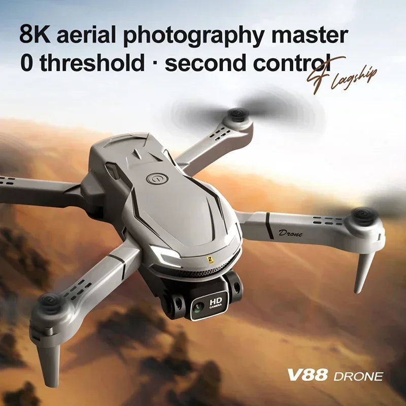 For Xiaomi V88 Drone 8K 5G GPS Professional HD Aerial Photography Remote Control Aircraft HD Dual Camera Quadcopter 4k drone Ai-TechWorld 