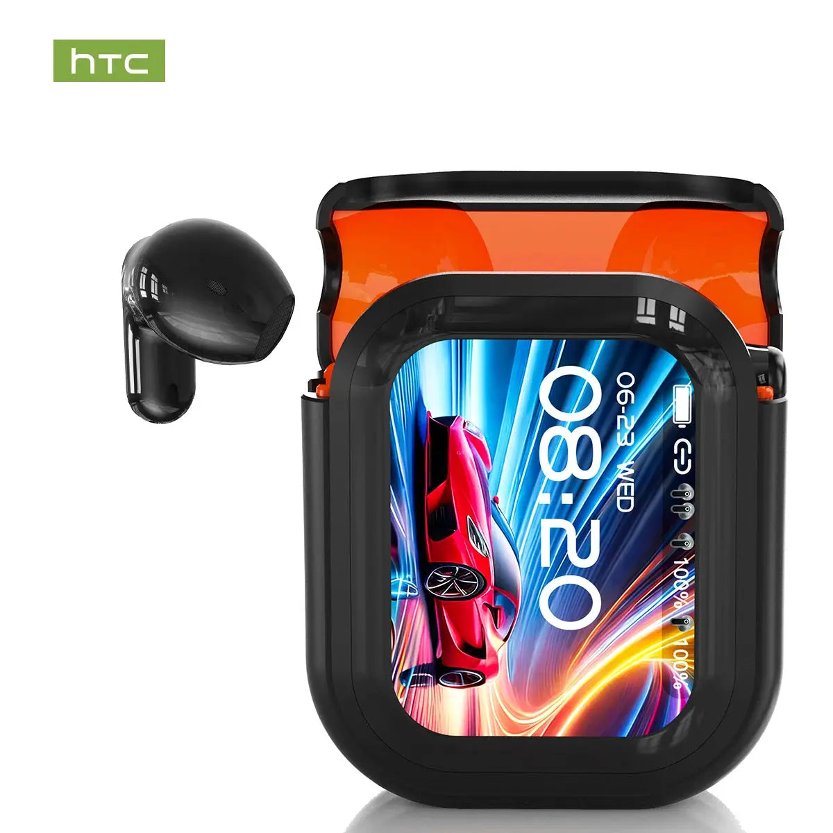 Translator HTC NE20 New Bluetooth 6.0 Wireless Headphones Translation Ai-TechWorld 
