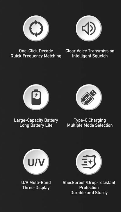 Radtel RT-880 10w Multi Band Ham Radio HF UHF VHF  with AM USB LSB CW CB LW MW SW SSB , 1024 Channels, Cross Band Repeaper Ai-TechWorld 