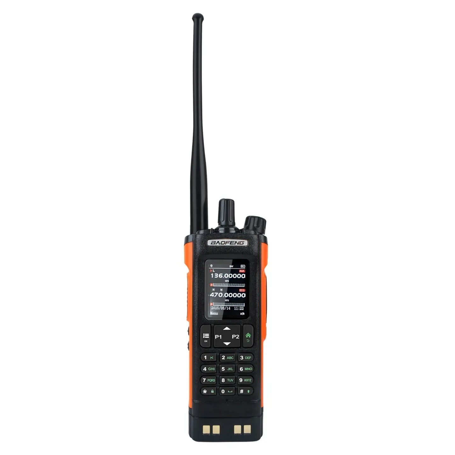 Baofeng DM-32 GPS APRS AES256 Encryption DMR Digital Analog UHF VHF Dual Band 8W Air Band FM Walkie Talkie DM-32UV Ai-TechWorld 