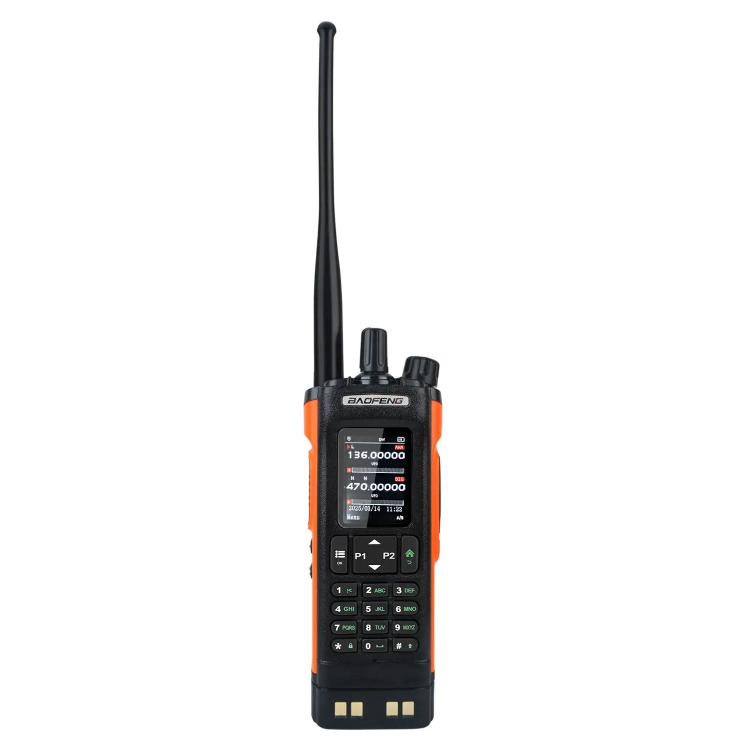 Baofeng DM-32 GPS APRS AES256 Encryption DMR Digital Analog UHF VHF Dual Band 8W Air Band FM Walkie Talkie DM-32UV Ai-TechWorld 