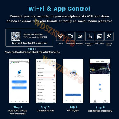 1080P Handheld Sports Pocket Camera HD Display 180° Rotatable WiFi Wireless Video Recorder Built-in Fill Light Motion Camera Ai-TechWorld 