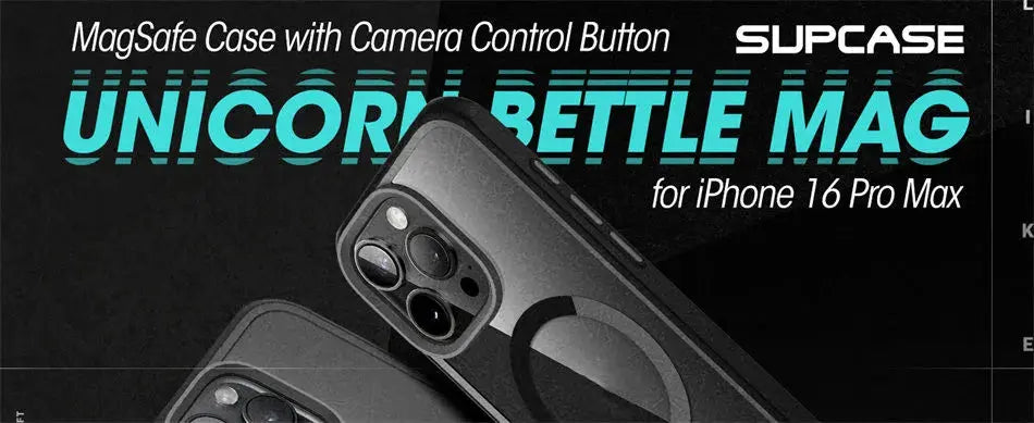 SUPCASE For iPhone 16 Pro Max Case with Camera Control Capture Button UB Mag Slim Shockproof Magnetic MagSafe Phone Case Cover Ai-TechWorld 